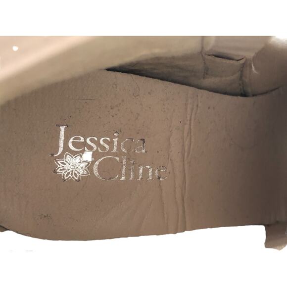 Jessica Cline Aurora Tan Ankle Boots - Women's Size 8.5M - Picture 11 of 13